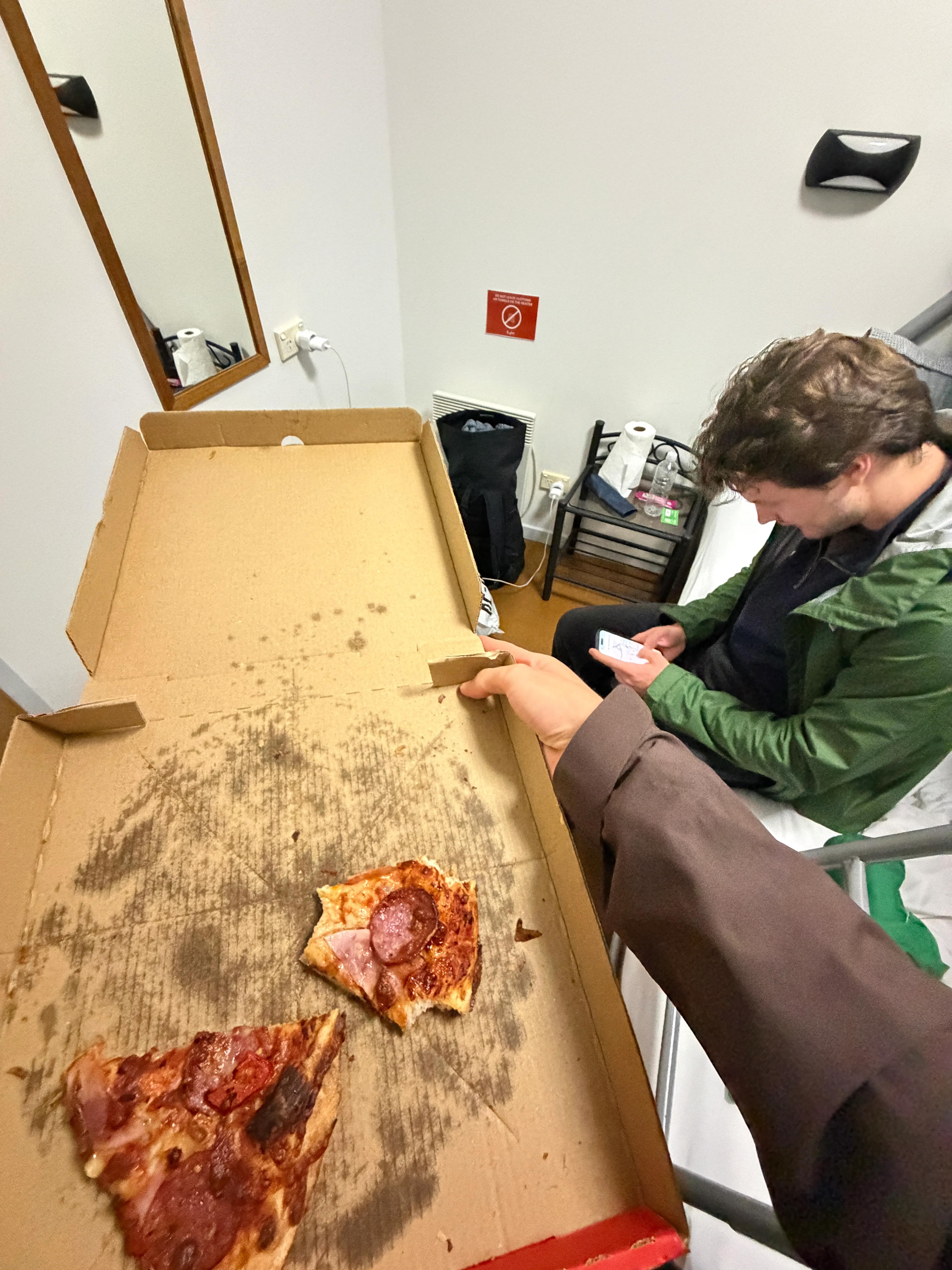 Free pizza