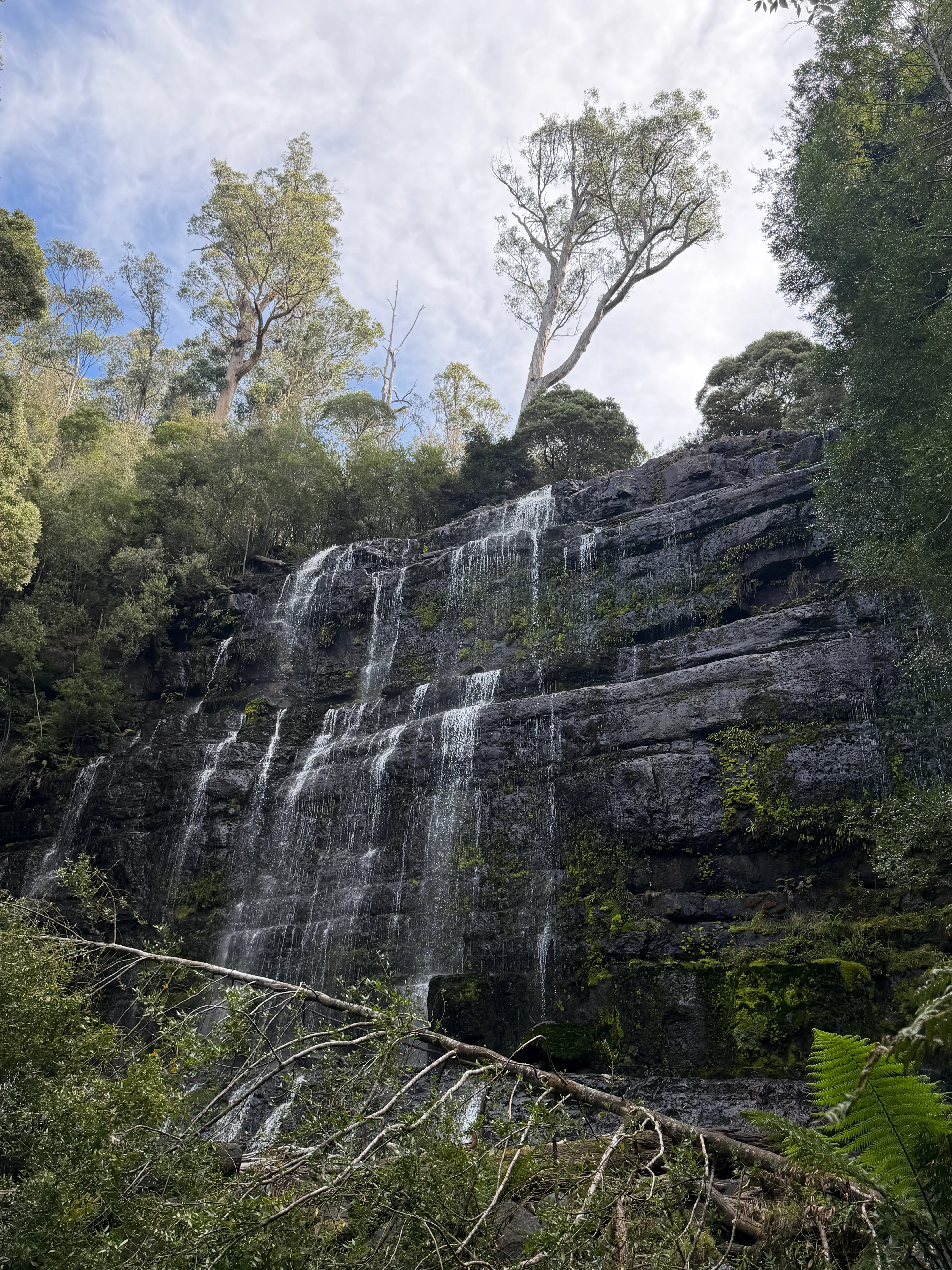 Waterfalls, drop-off & sunset