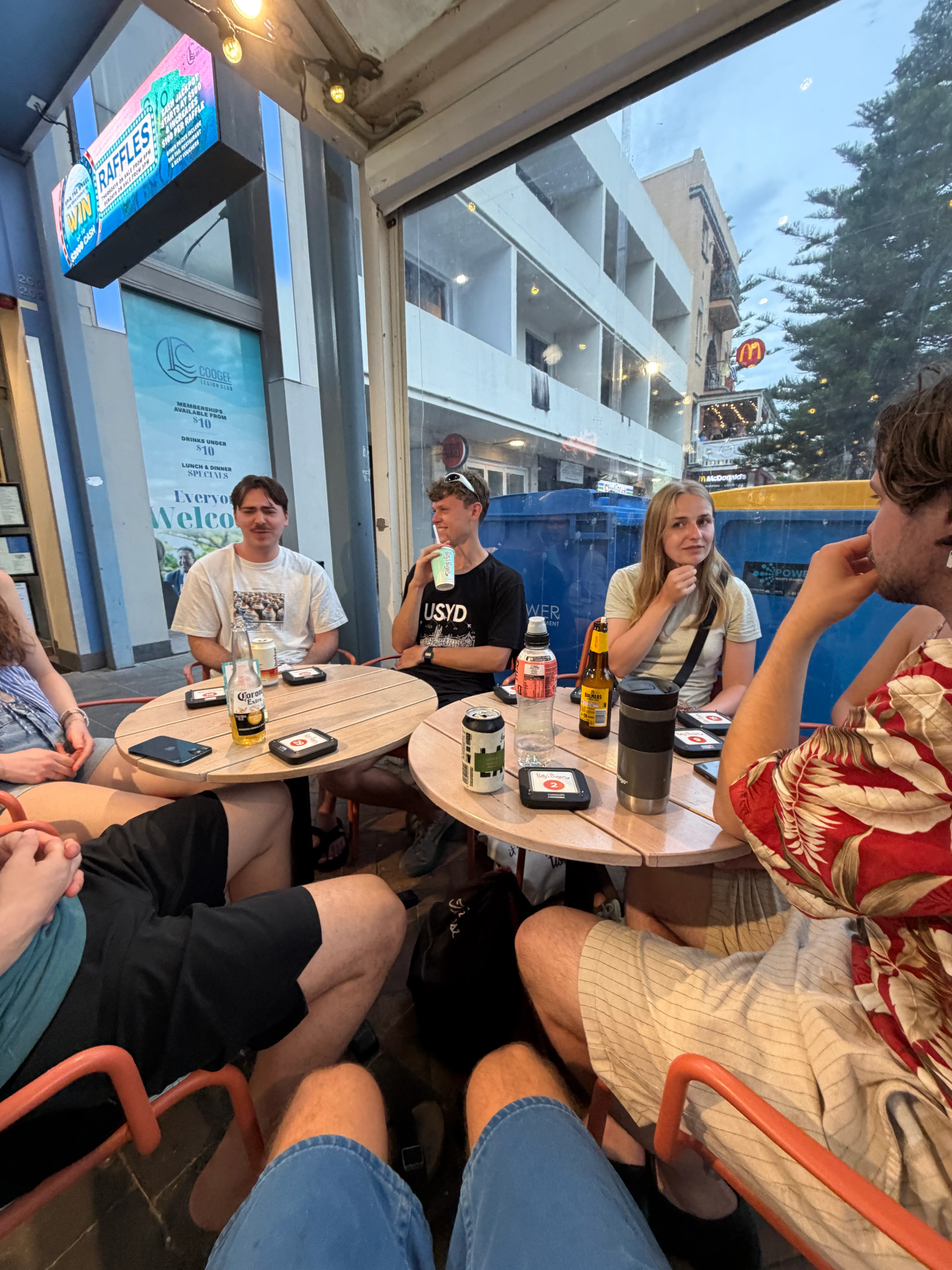 Dinner at Betty's Burgers